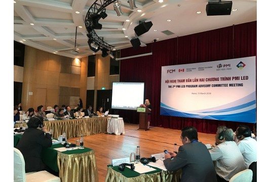 Hội nghị tham vấn lần hai chương trình PMI LED năm 2018